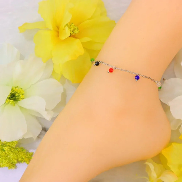 Minimalist Anklet, Sleek & Modern Design, Women’s Fashion, YC110355-A - Picture 2 of 10
